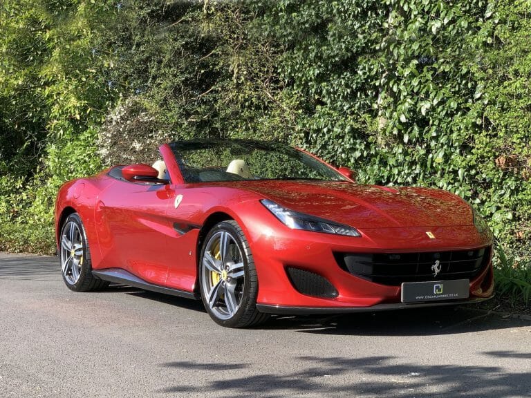 Ferrari Portofino 2019 with £55,000 of options.