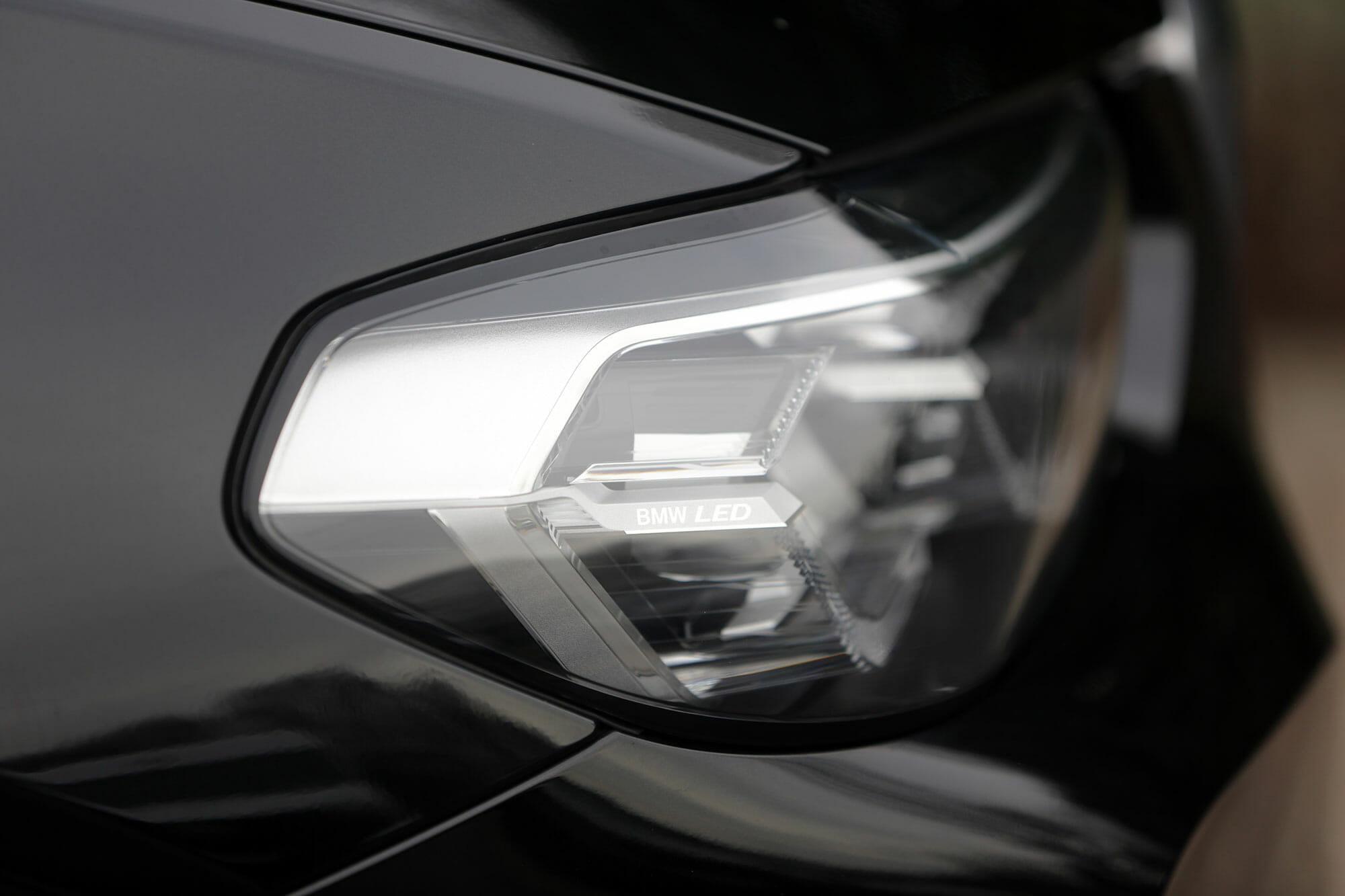 BMW X3 30d M-Sport Black Light Detail