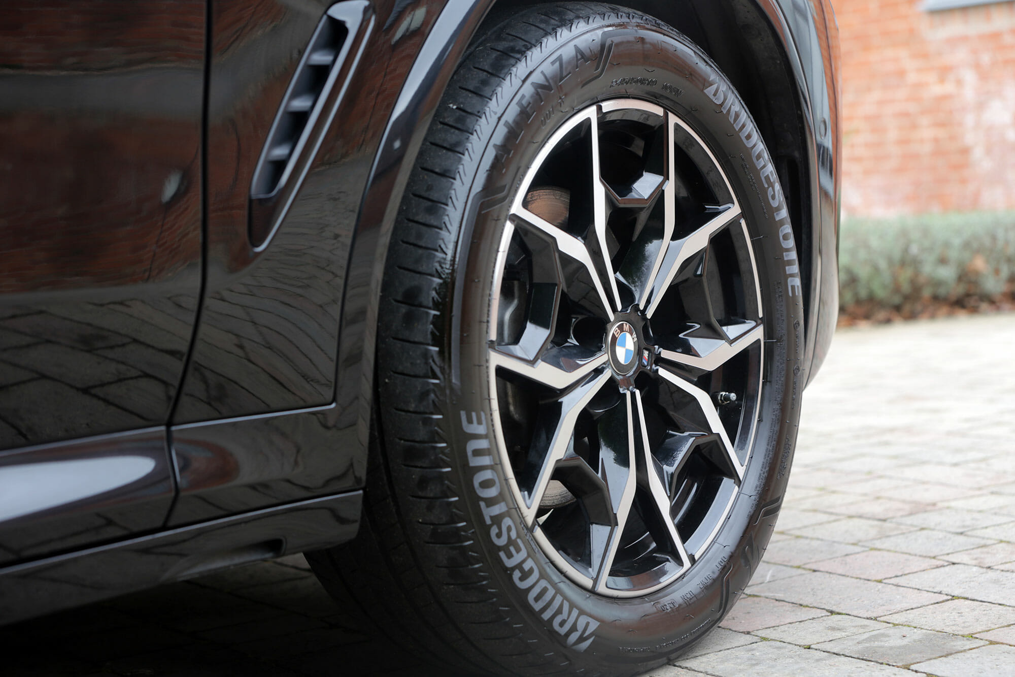 BMW X3 30d M-Sport Black Rear Wheel