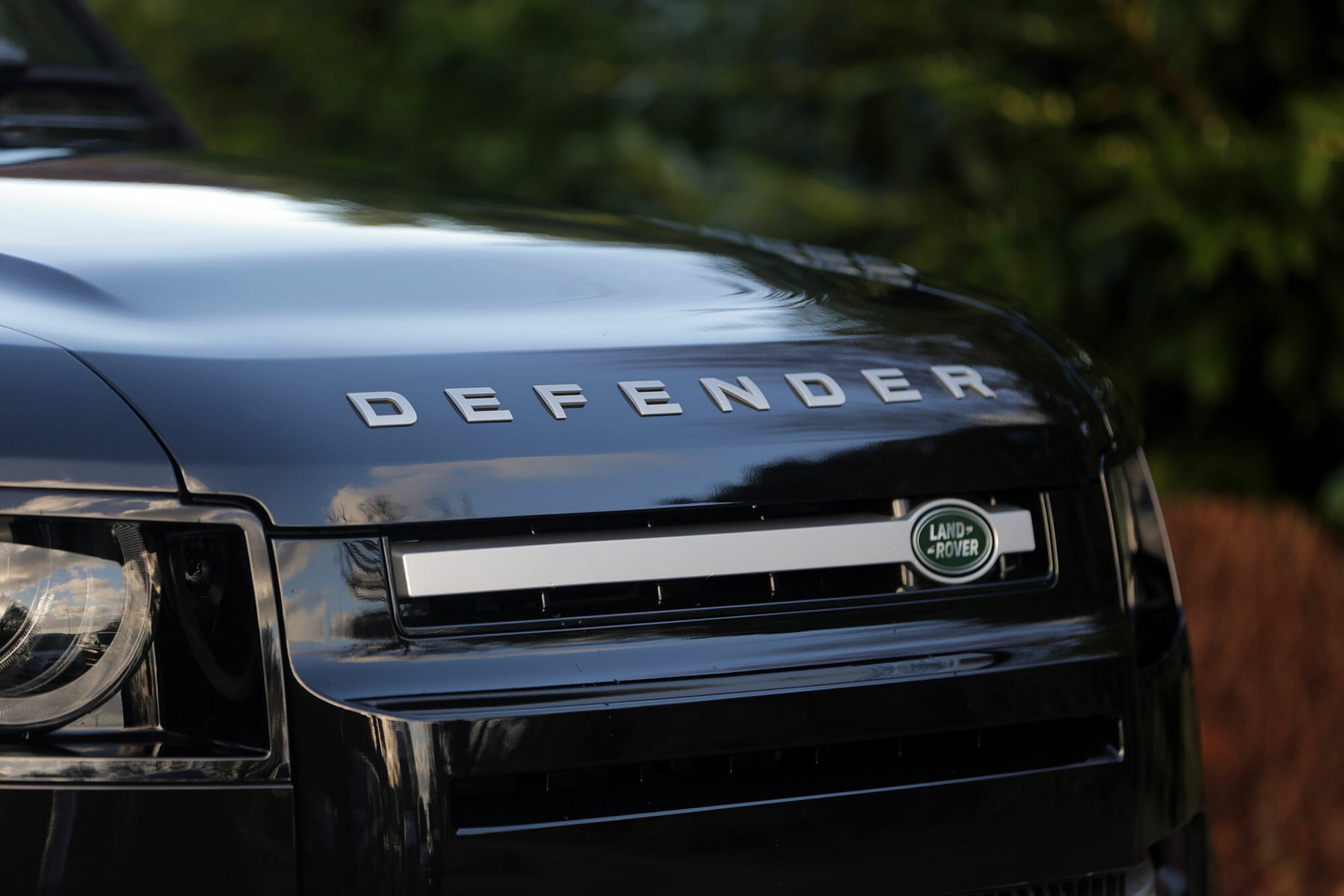 Land Rover Defender P400e Front Badge