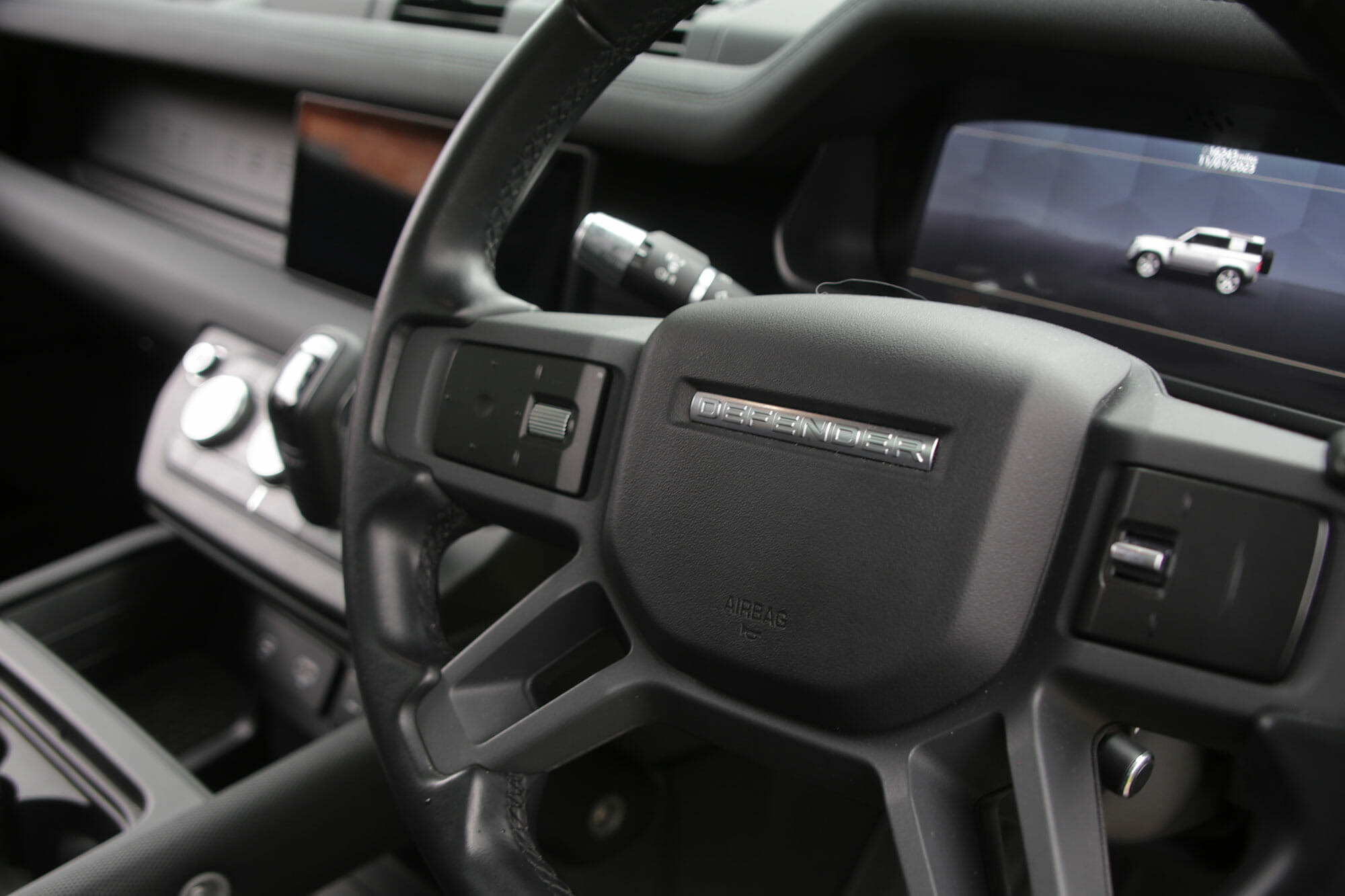 Land Rover Defender 90 X Dynamic Steering Detail